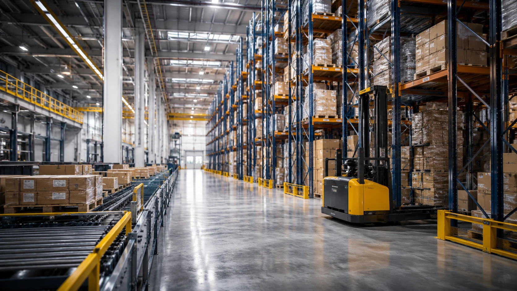 Industrial distribution warehouse